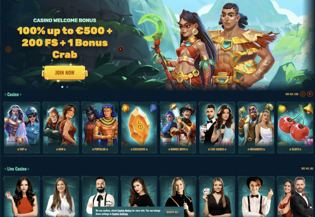 Spinanga Casino Deposit 10 Get Free Spins