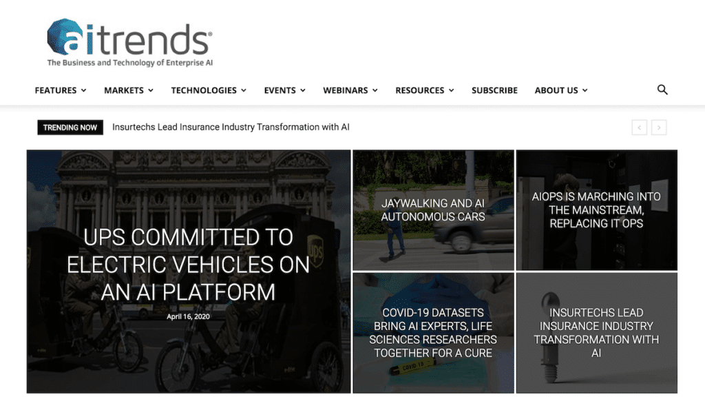 The latest AI trends publication