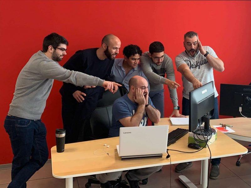 Madrid Team at the Office